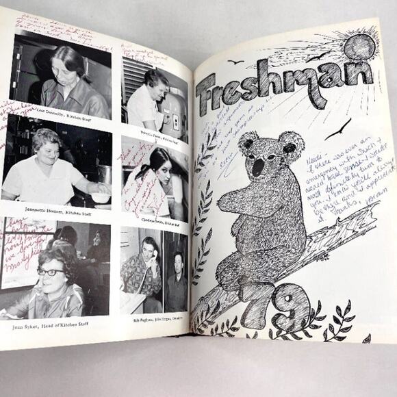 Vintage 1976 KRHS Year Book - Picture 7 of 9